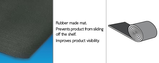 Anti-slip mat, zwart 0,4 x 10 m